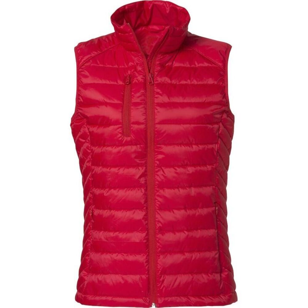 Clique Womens/Ladies Hudson Vest / Red
